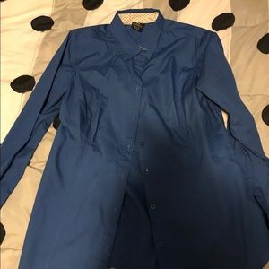 Blue Women’s Dress Shirt